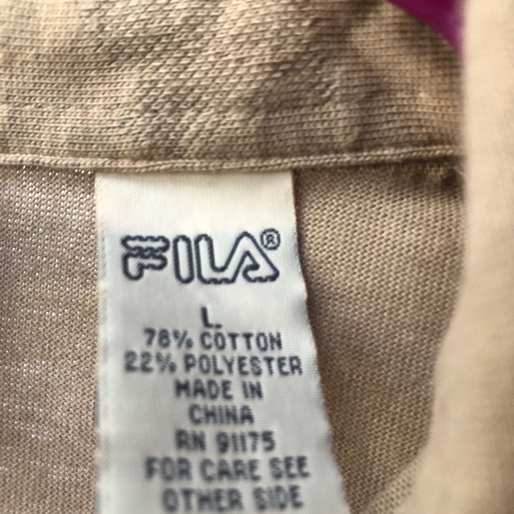 Fila Button Down Shirt - Size Large - image 3